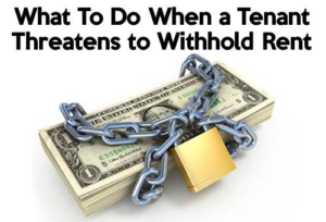 withhold rent payments